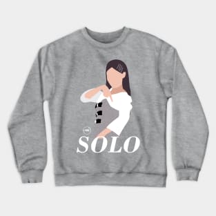 jennie solo silhouette design Crewneck Sweatshirt